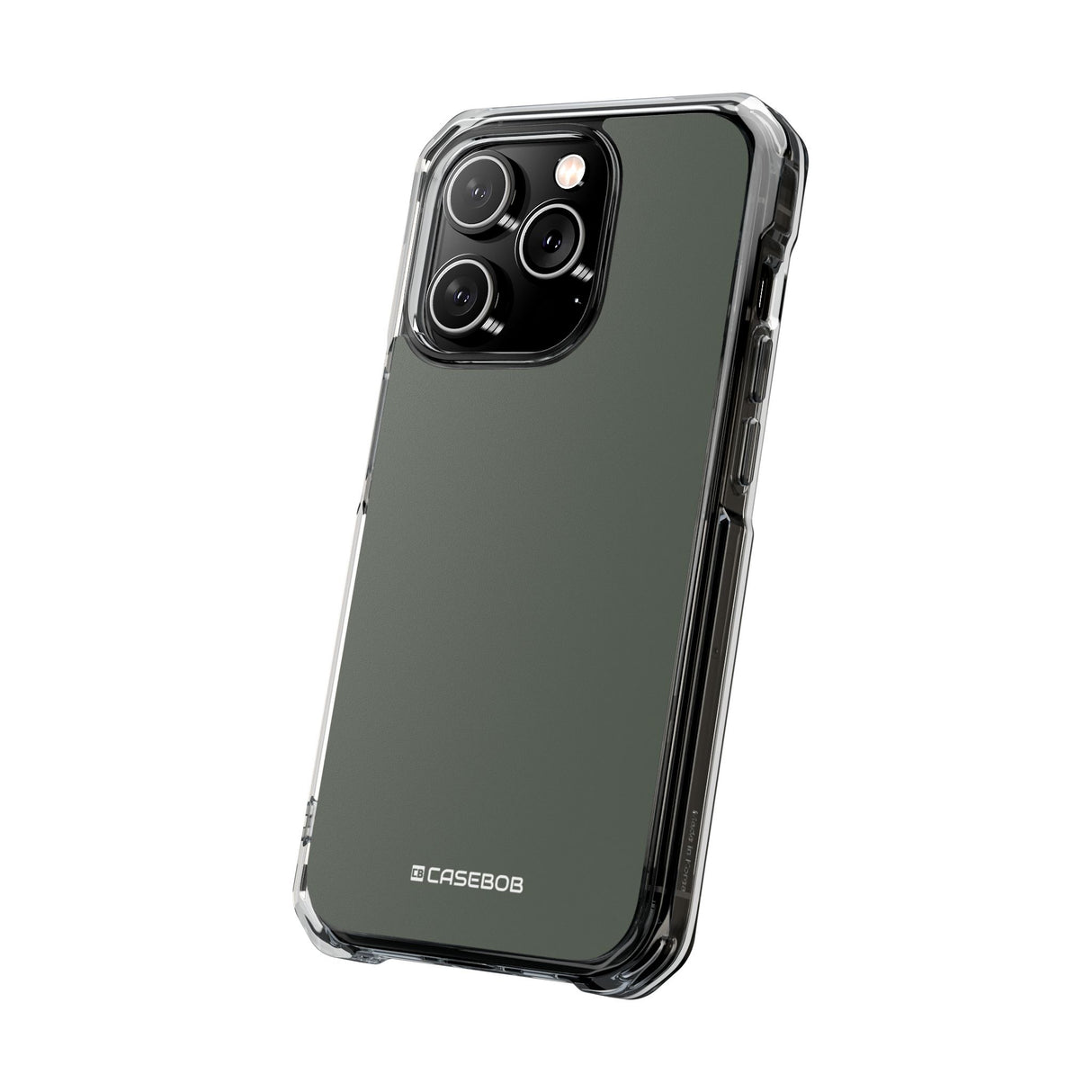 Ebony | Handyhülle für iPhone (Clear Impact Case - Magnetisch)