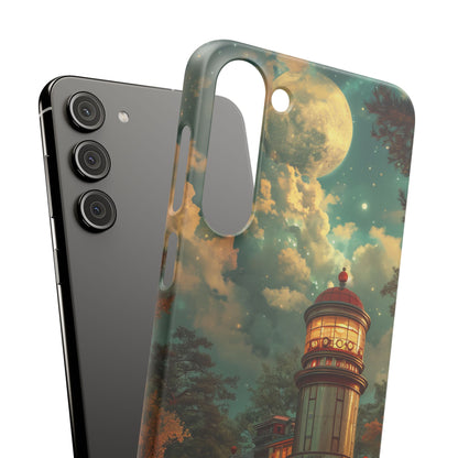 Vintage Moonlit Diner Fantasy Samsung S23 - Slim Phone Case