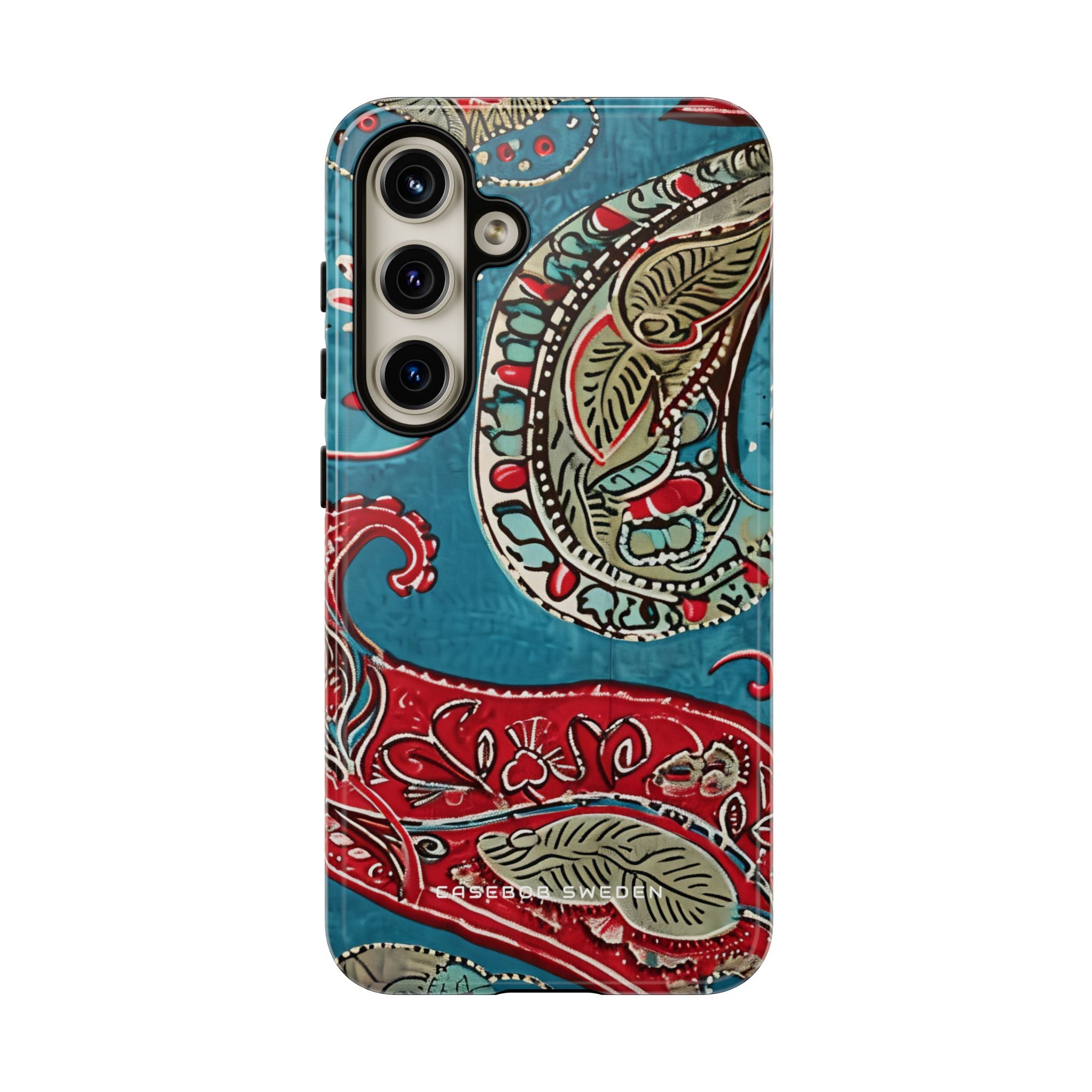 Vintage Paisley Elegance Samsung S24 - Robuste Handyhülle