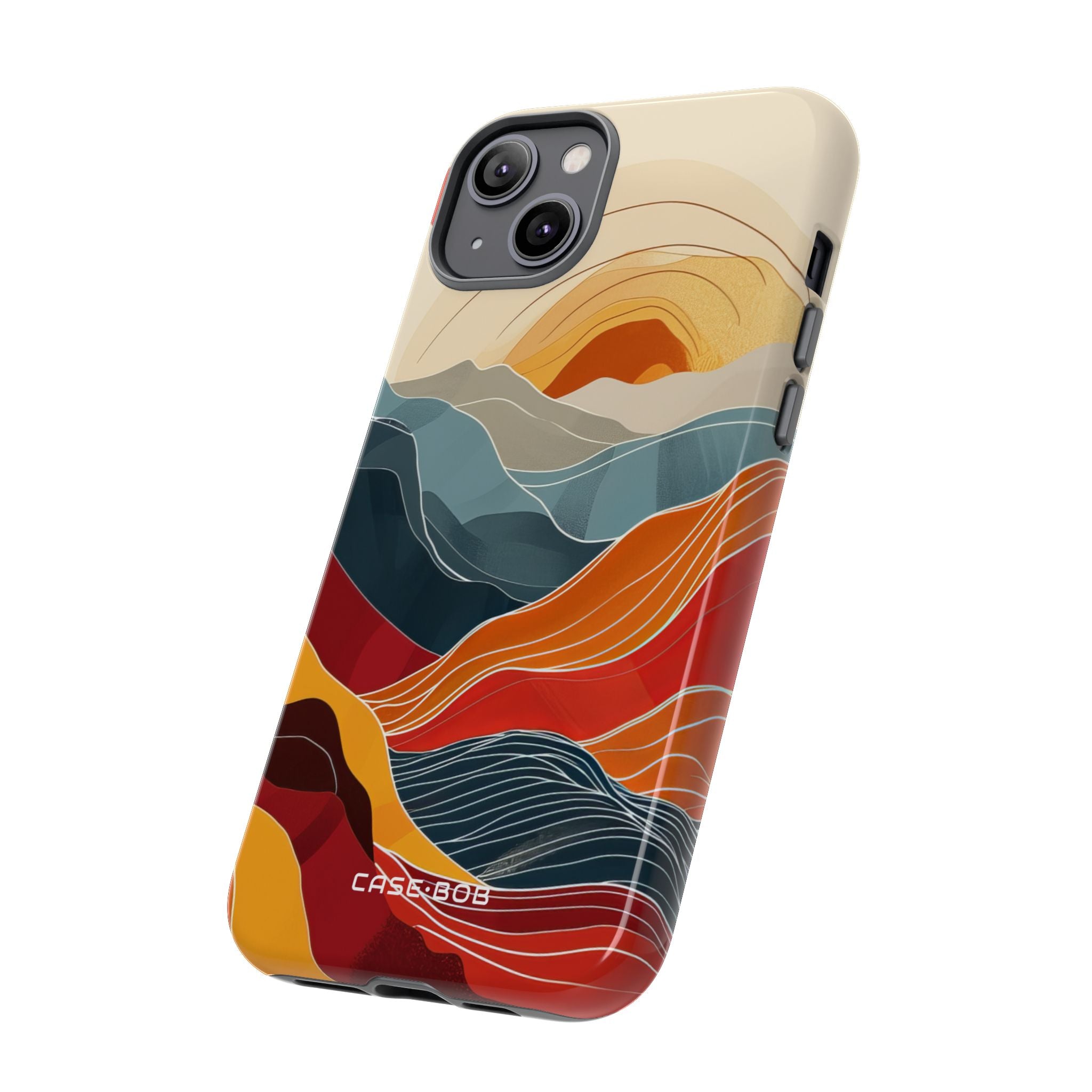 Sunlit Ridges iPhone 14 Plus Case - Tough