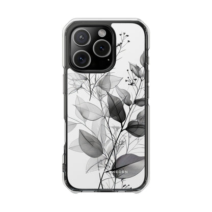 Botanical Line Harmony iPhone 16 - Clear Impact Phone Case