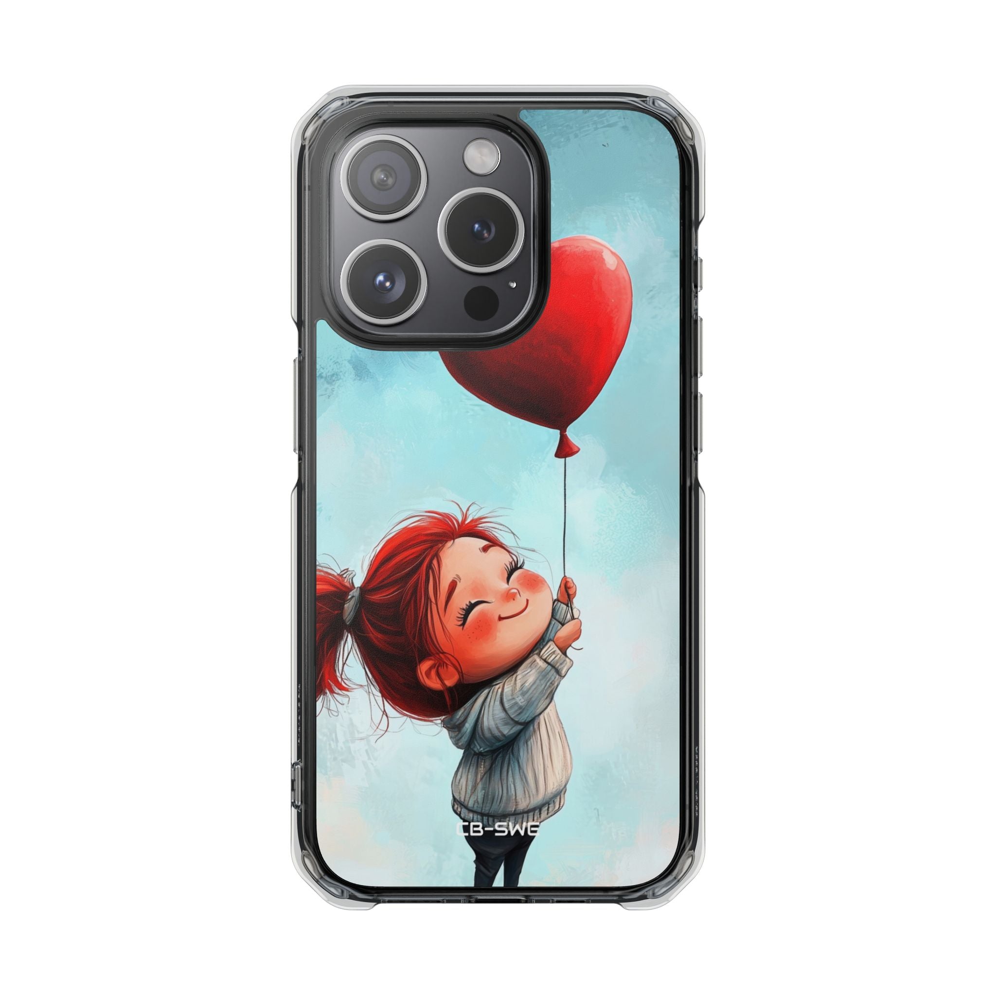 Joyful Girl Flies iPhone Case - Impact