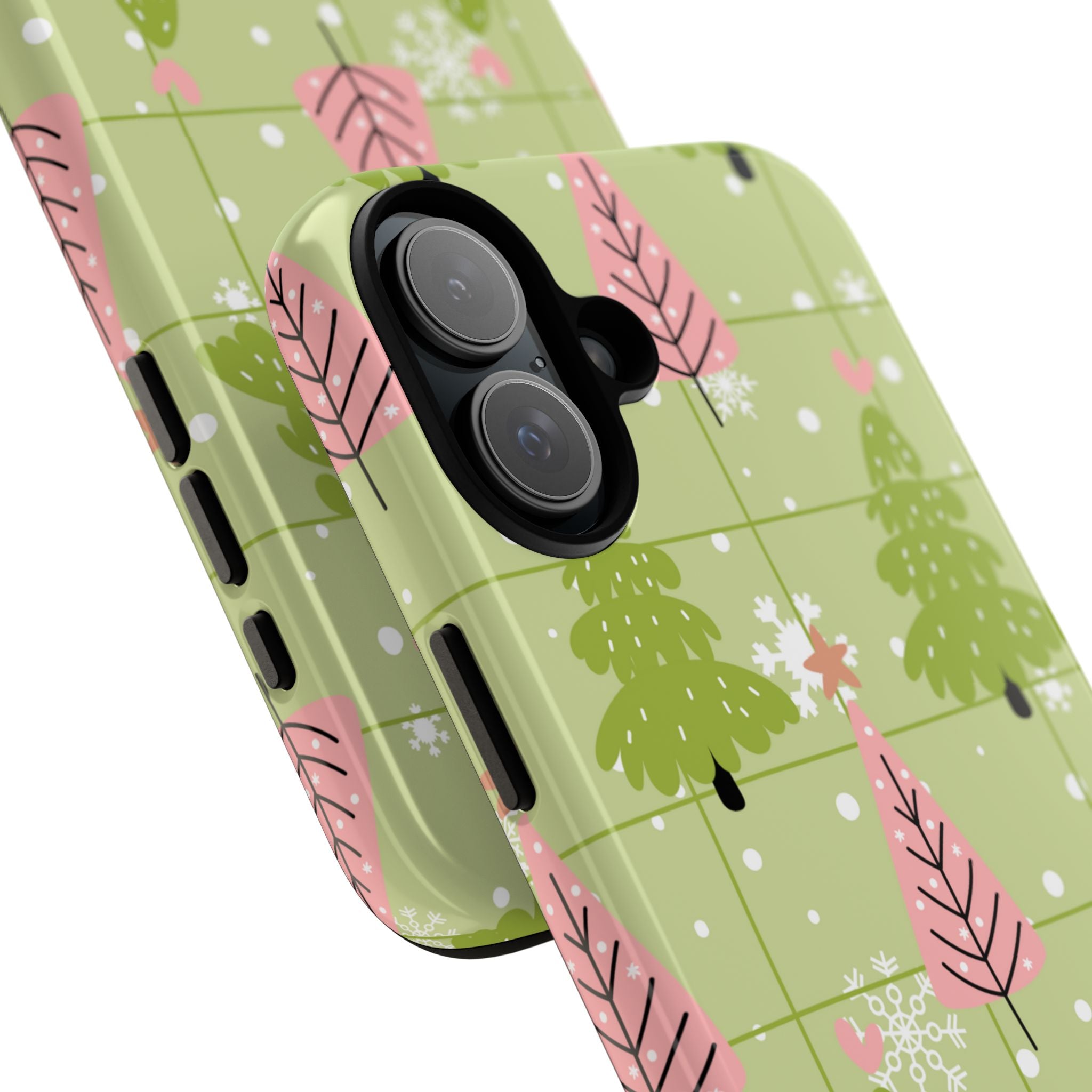 Whimsical Trees Dance - iPhone Case