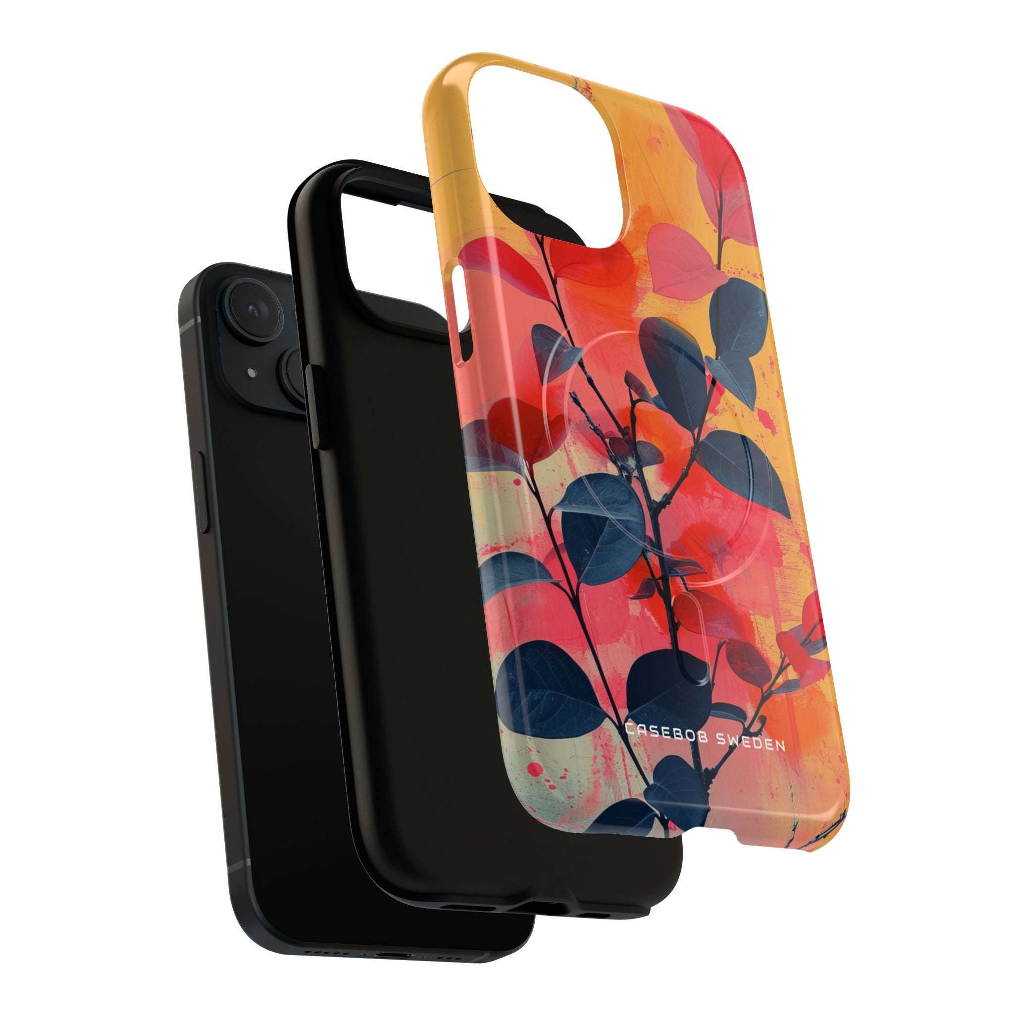 Vivid Floral Harmony iPhone 15 | Tough+ Phone Case