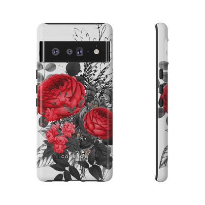 Roclops Gothic Flower - Protective Phone Case