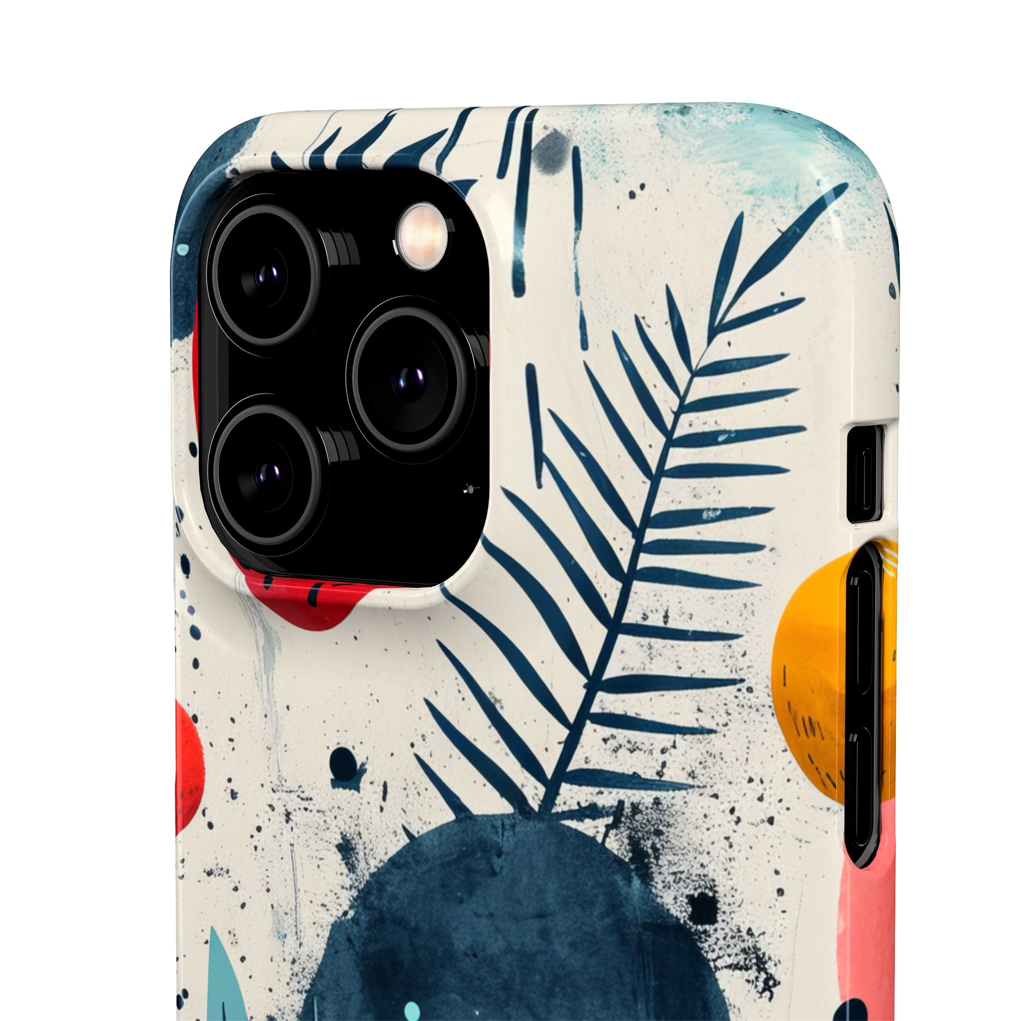 Vibrant Fruit Canvas - Slim iPhone 14 Phone Case