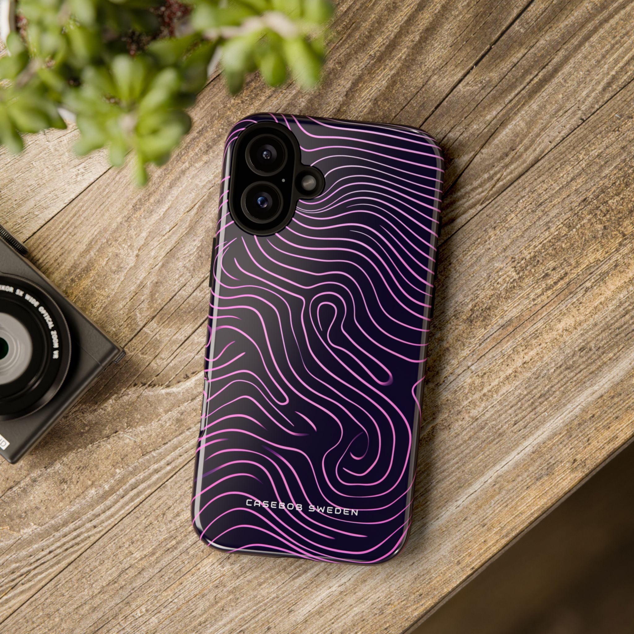 Contour Waveflow iPhone 16 - Tough Phone Case