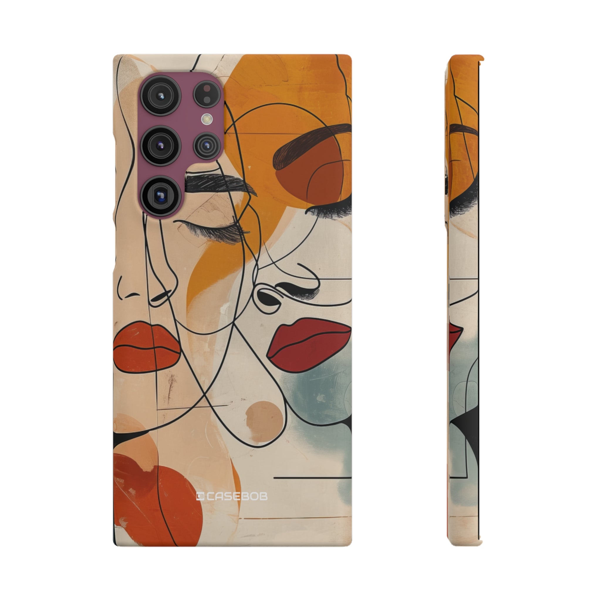 Serene Overlap | Slim Phone Case for Samsung