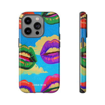 Colorful Lipscape iPhone 14 Pro Case - Tough