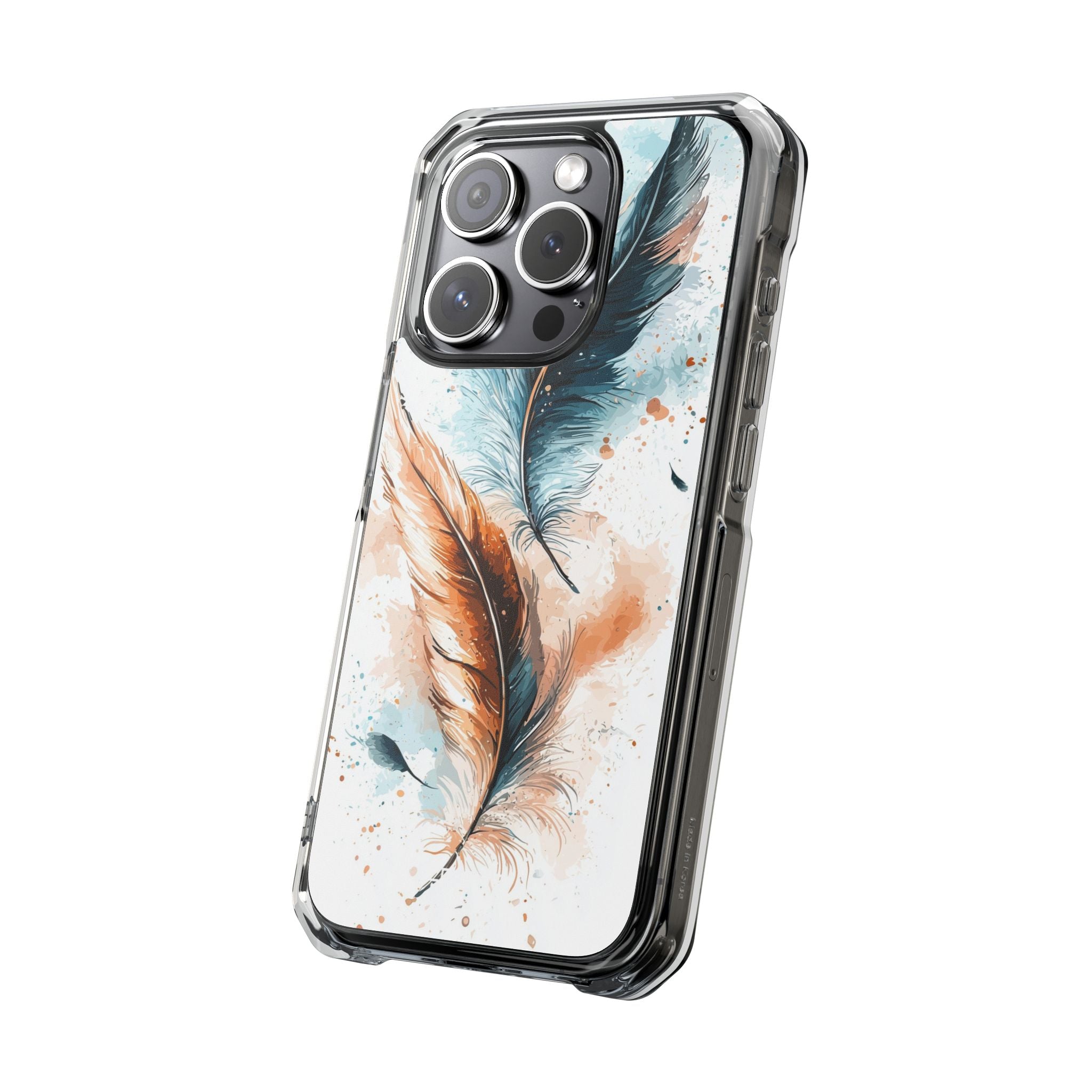 Feathers Dance Lightly iPhone Case - Impact