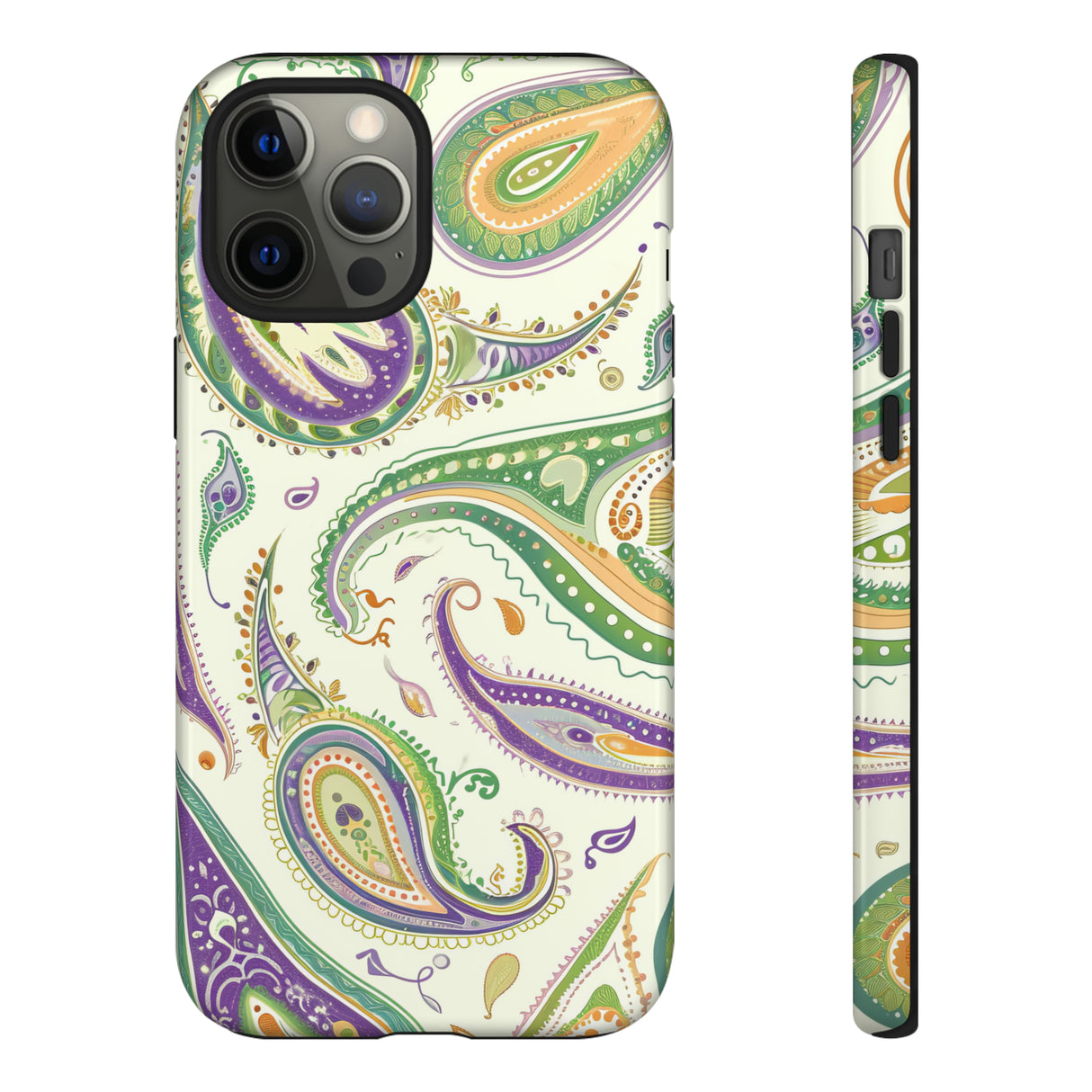 Paisley Pastel Elegance - Protective Phone Case