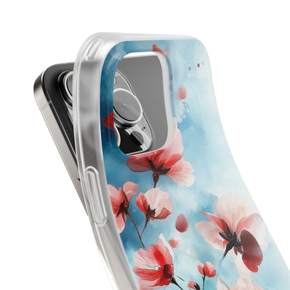 Pink Blossom Drift iPhone 16 Pro Max Case - Soft