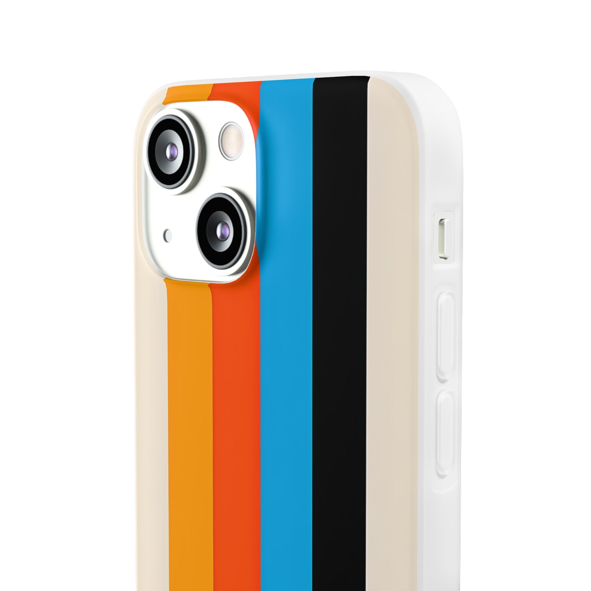 Vivid Stripe Harmony iPhone 13 mini Case - Soft