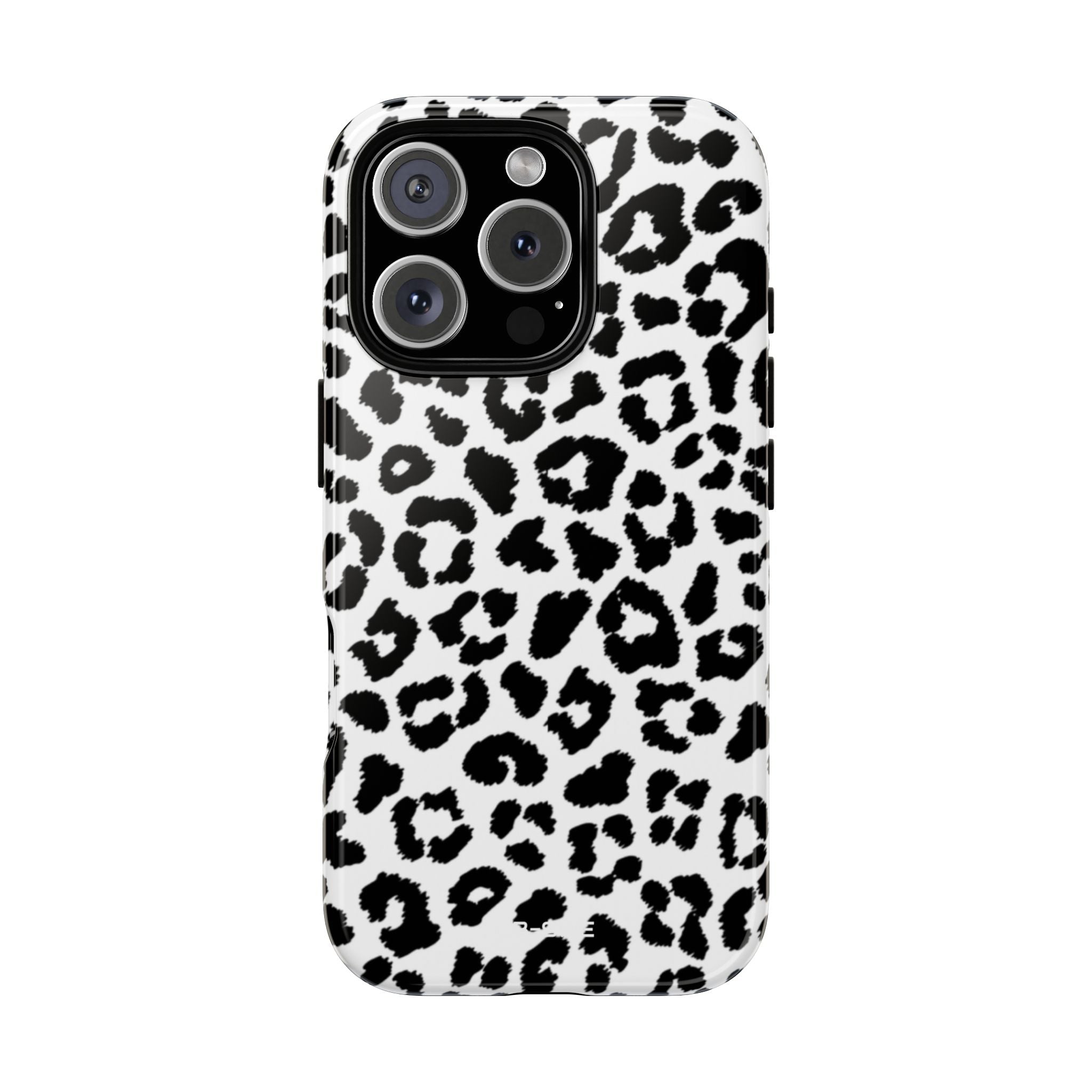 Monochrome Leopard Essence - iPhone Case