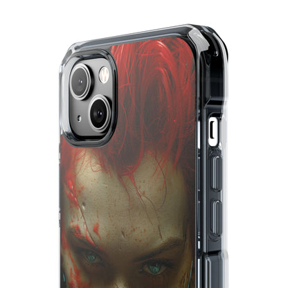 Red Spike Gaze iPhone 14 Plus Case - Impact