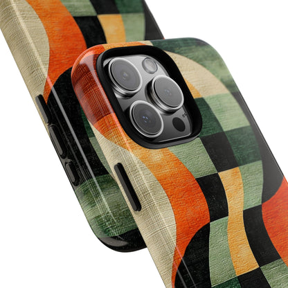 Curves Embrace Rhythm - iPhone Case