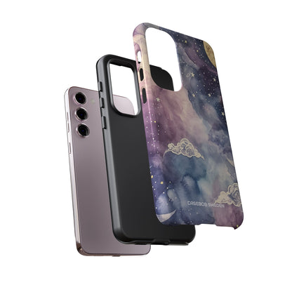 Dreamy Celestial Night - Tough Samsung S23 Phone Case