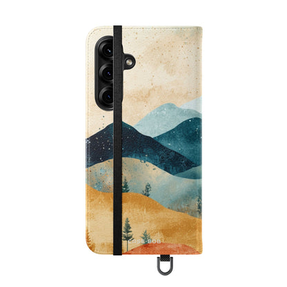 Blue Ridge Moon - Samsung S25+ Case - Wallet