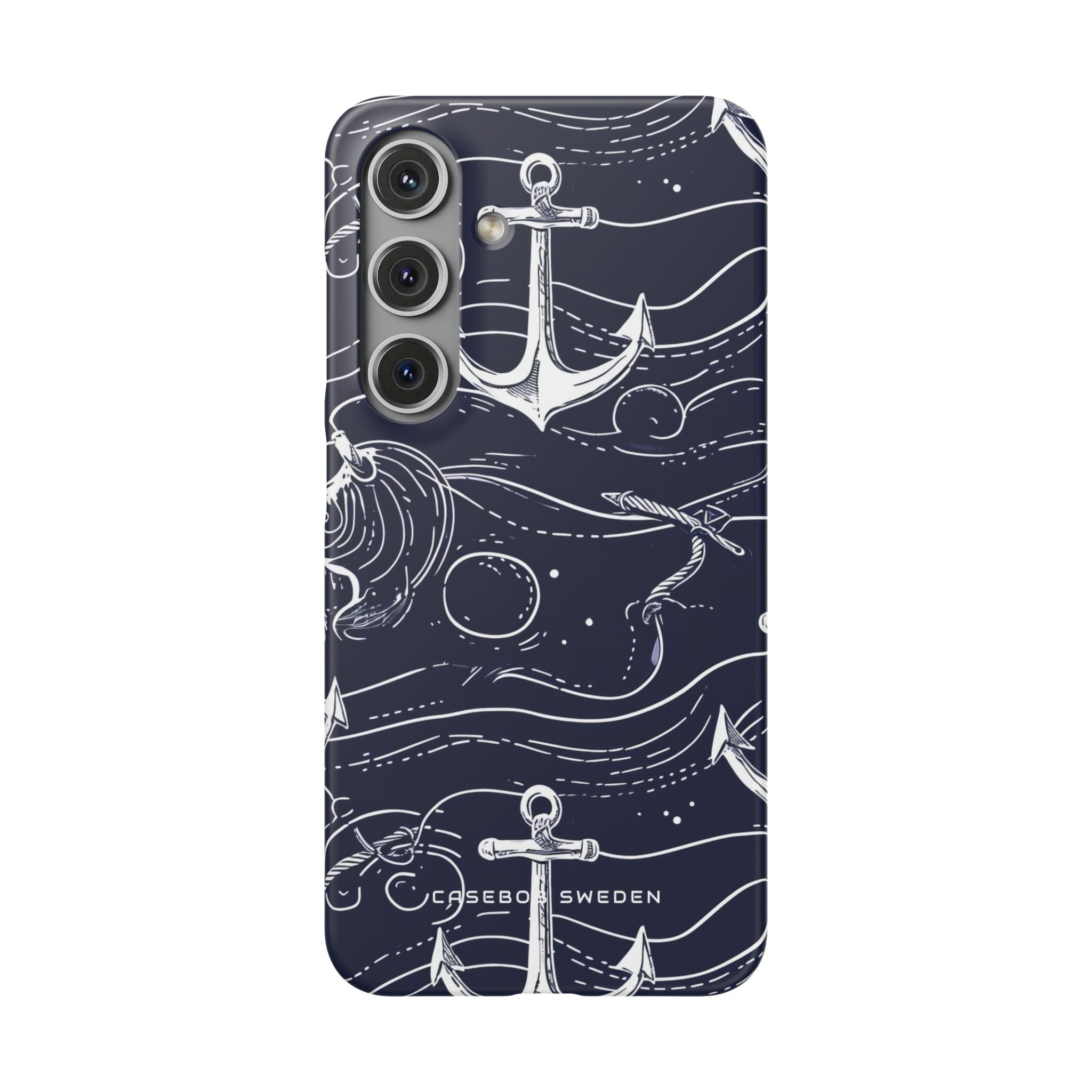 Gradient Anchorflow Waves Samsung S24 - Slim Phone Case