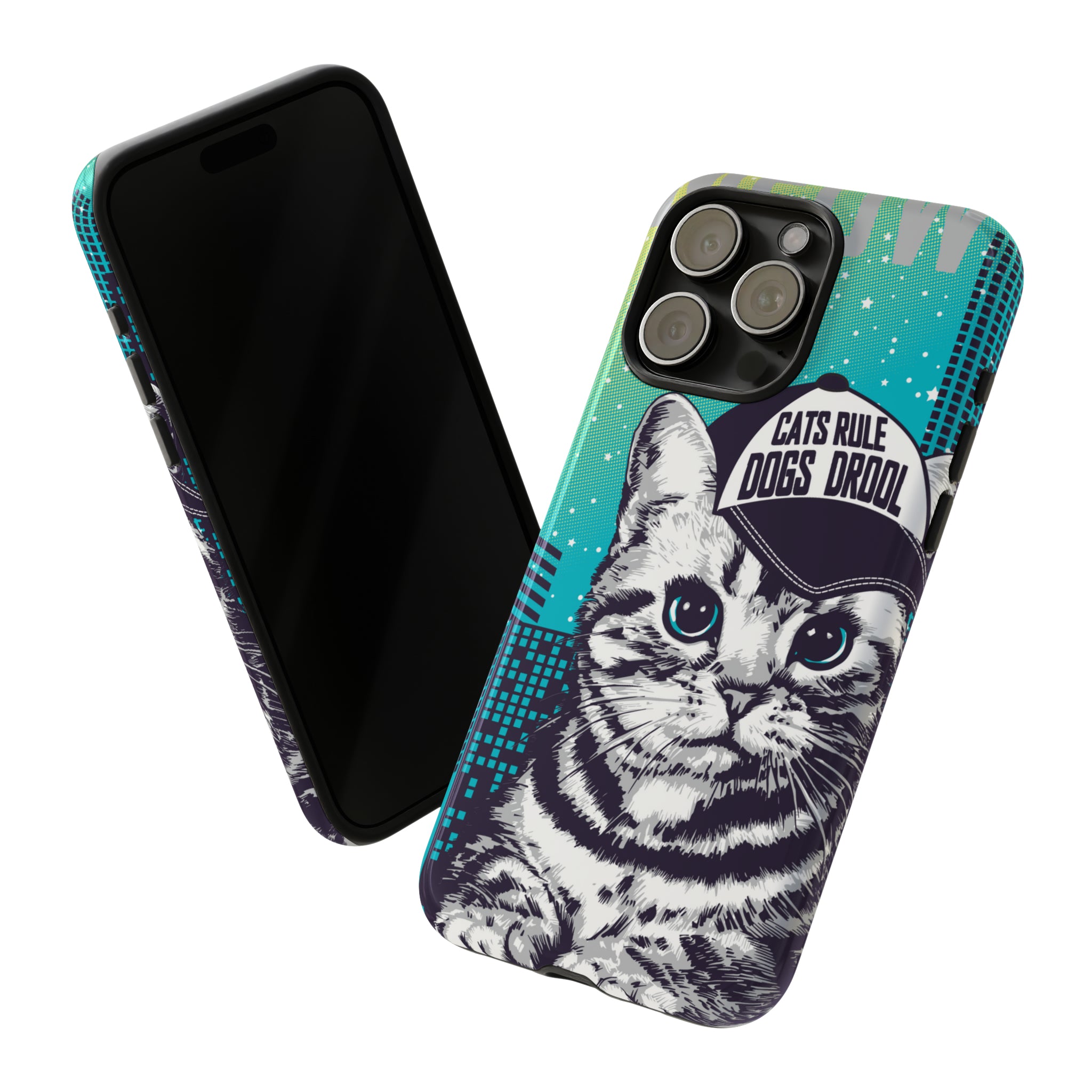 Cute Cat - Protective Phone Case