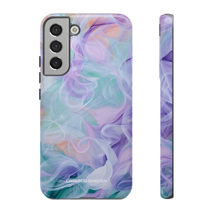 Purple Peach Whirl - Tough Samsung S22 Phone Case