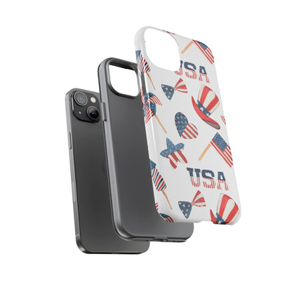 Fireworks Burst Bright - iPhone Case