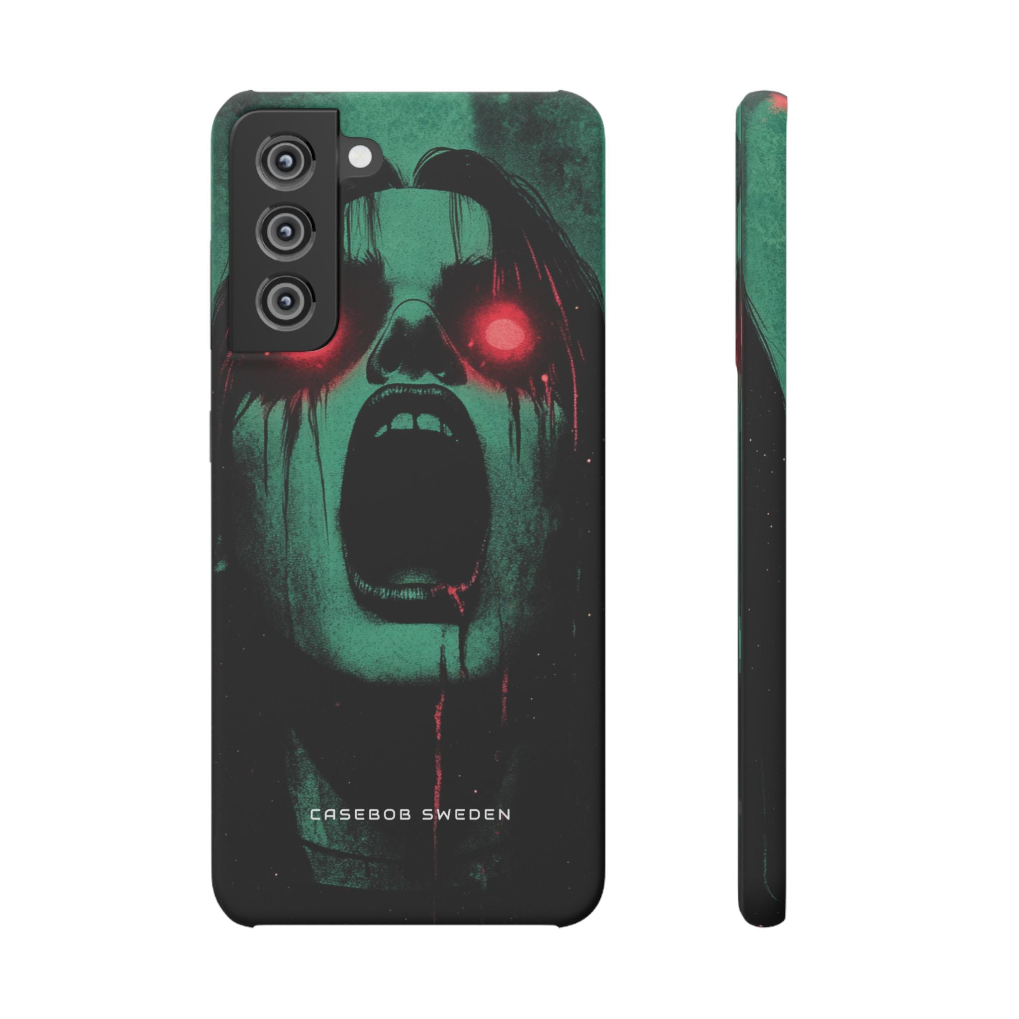 Haunting Glow of Gothic Eyes Samsung S21 - Slim Phone Case