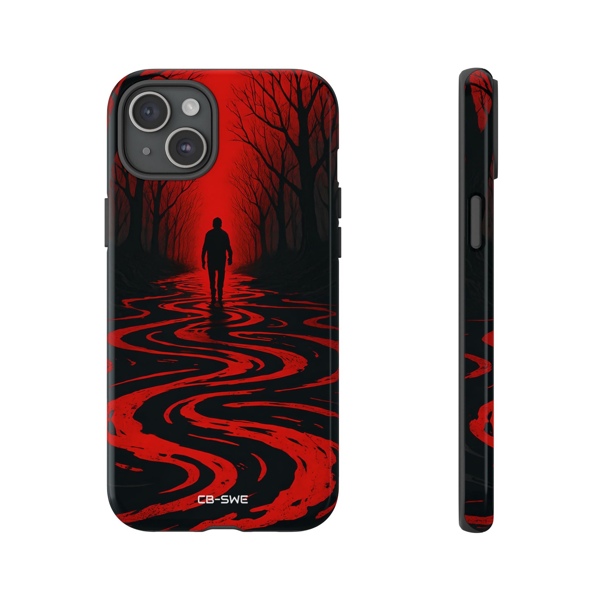 Red Path Mystery - iPhone Case