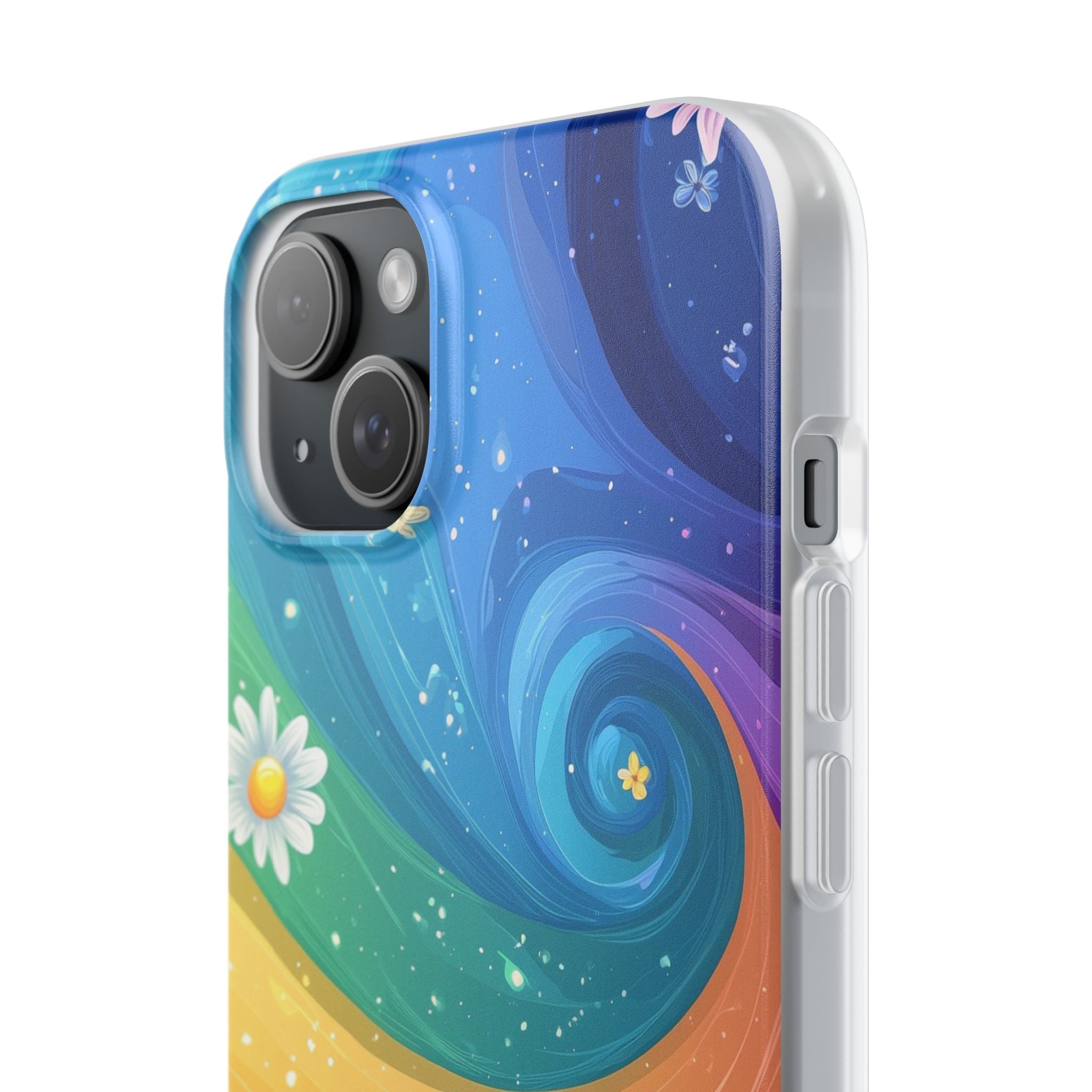 Vortex Bloom iPhone 15 Plus Case - Soft