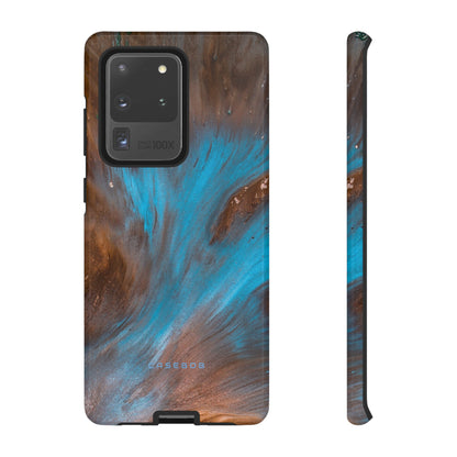 Blue Lagoon Ink Art - Protective Phone Case