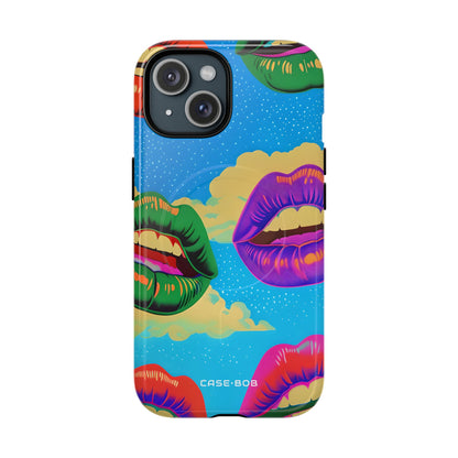 Colorful Lipscape iPhone 15 Case - Tough+