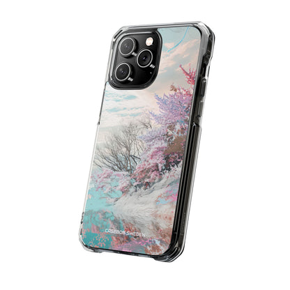 Spring Dreamscape - Clear Impact iPhone 14 Phone Case