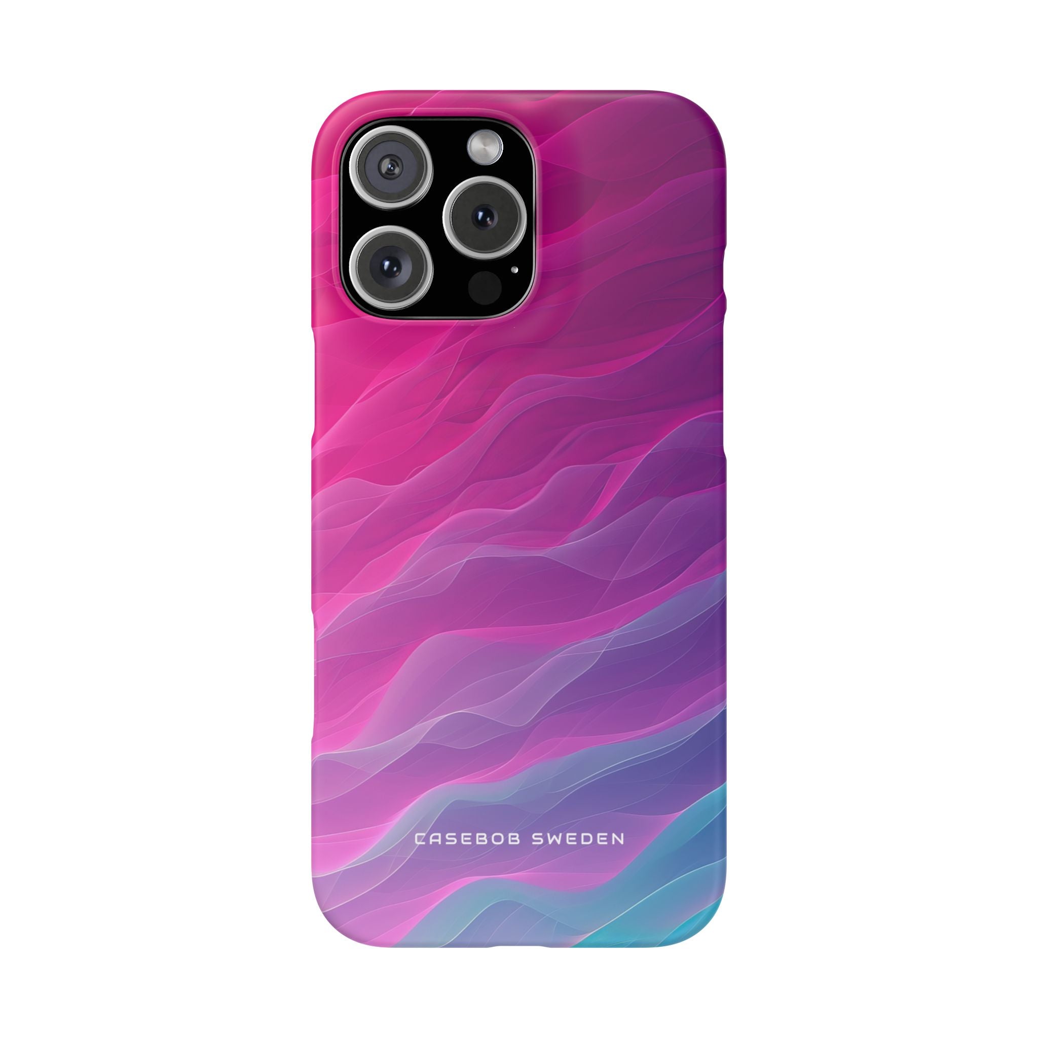 Gradient Oceanflow Waves iPhone 16 - Slim Phone Case