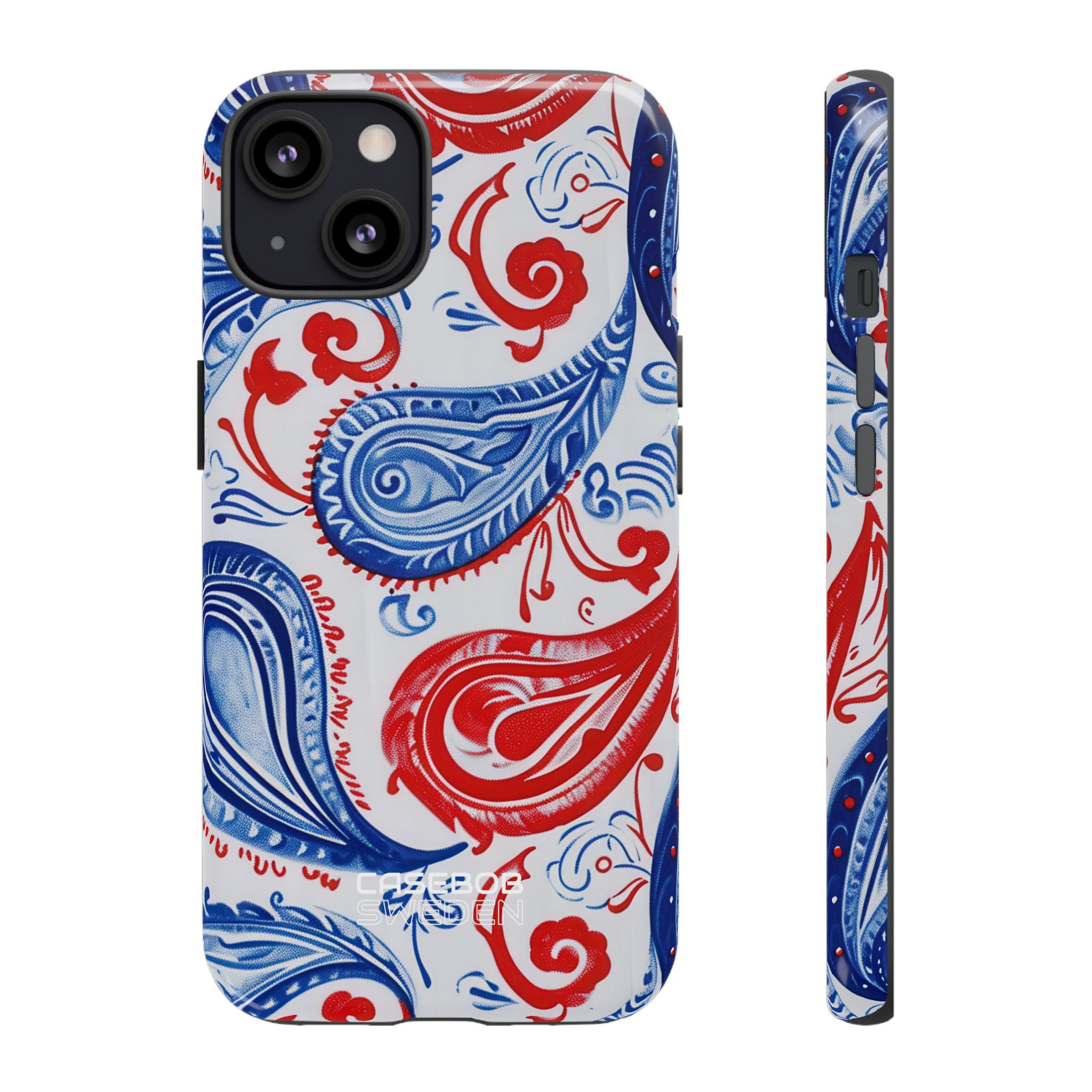 Vibrant Paisley Swirls iPhone 13 - Tough