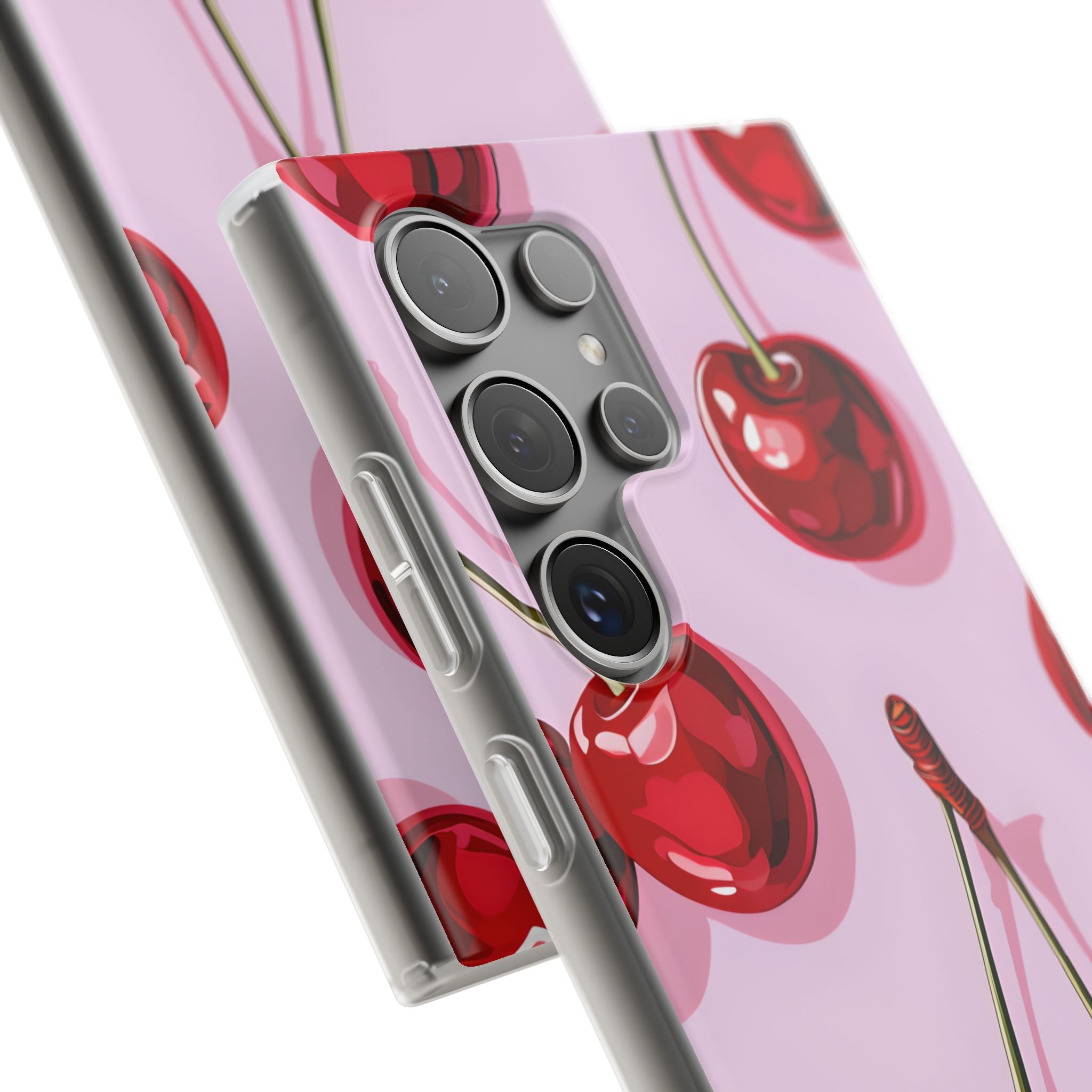 Glossy Cherry Burst Samsung S24 Ultra Case - Soft