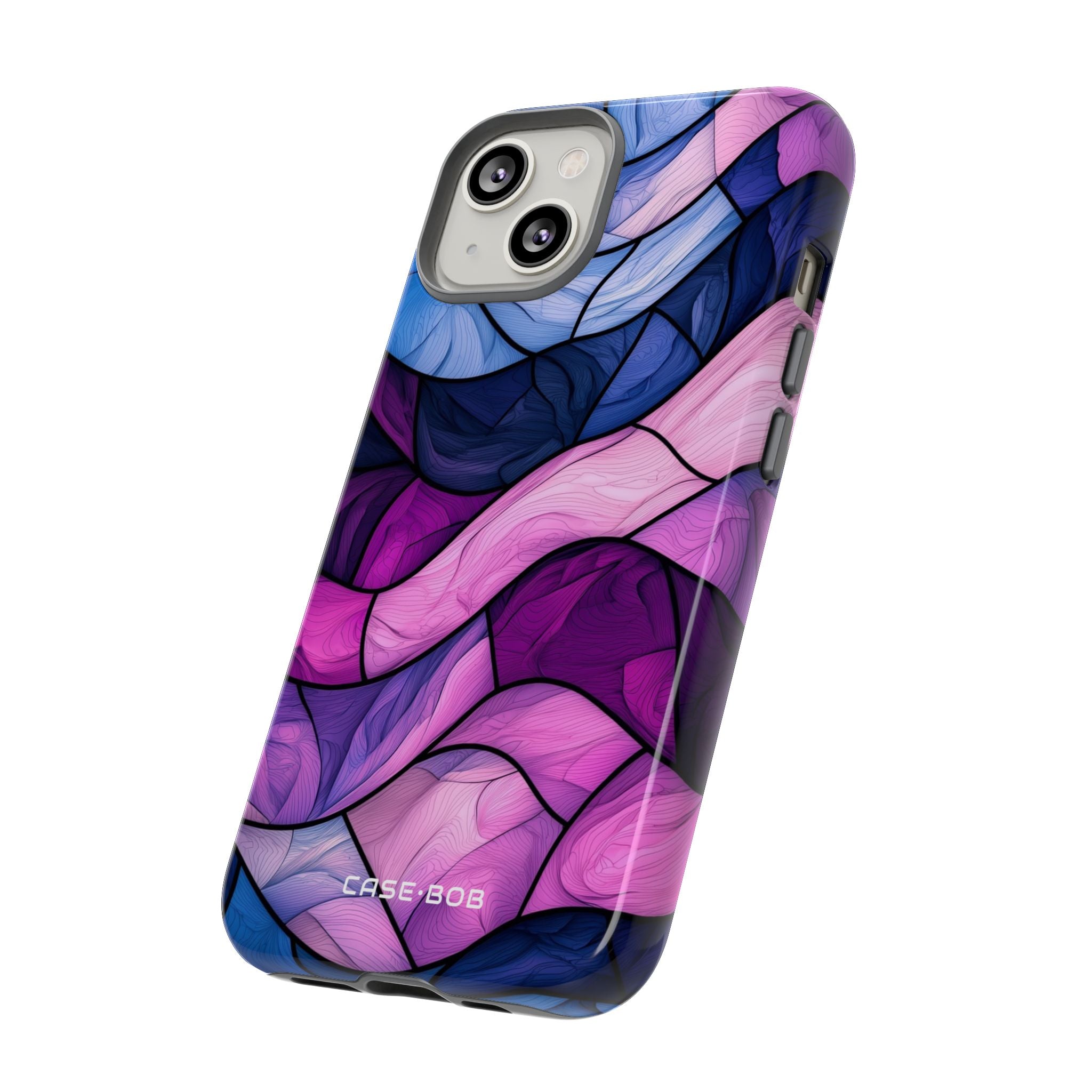 Wavelike Glow iPhone 14 Case - Tough