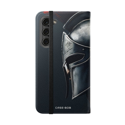 Silver Spartan - Samsung S23+ Case - Wallet