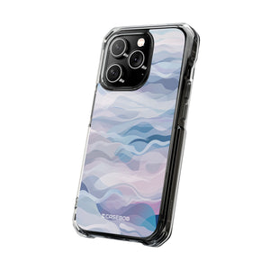 Pantone Serenity  | Phone Case for iPhone (Clear Impact Case - Magnetic)