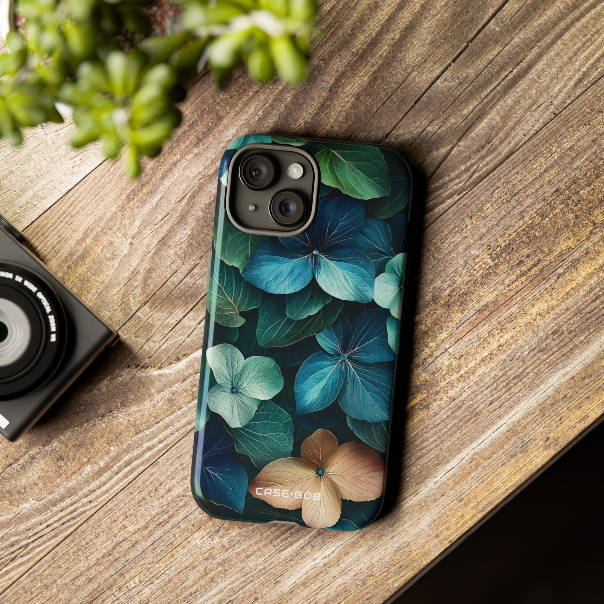 Peach Blossom Cluster iPhone 15 Case - Tough