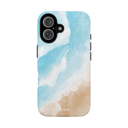 Serene Coastal Whispers - iPhone Case