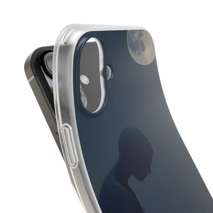 Moonlit Contemplation iPhone 16 Plus Case - Soft