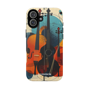 Vibrant Symphony: Abstract Music Art - for iPhone 16