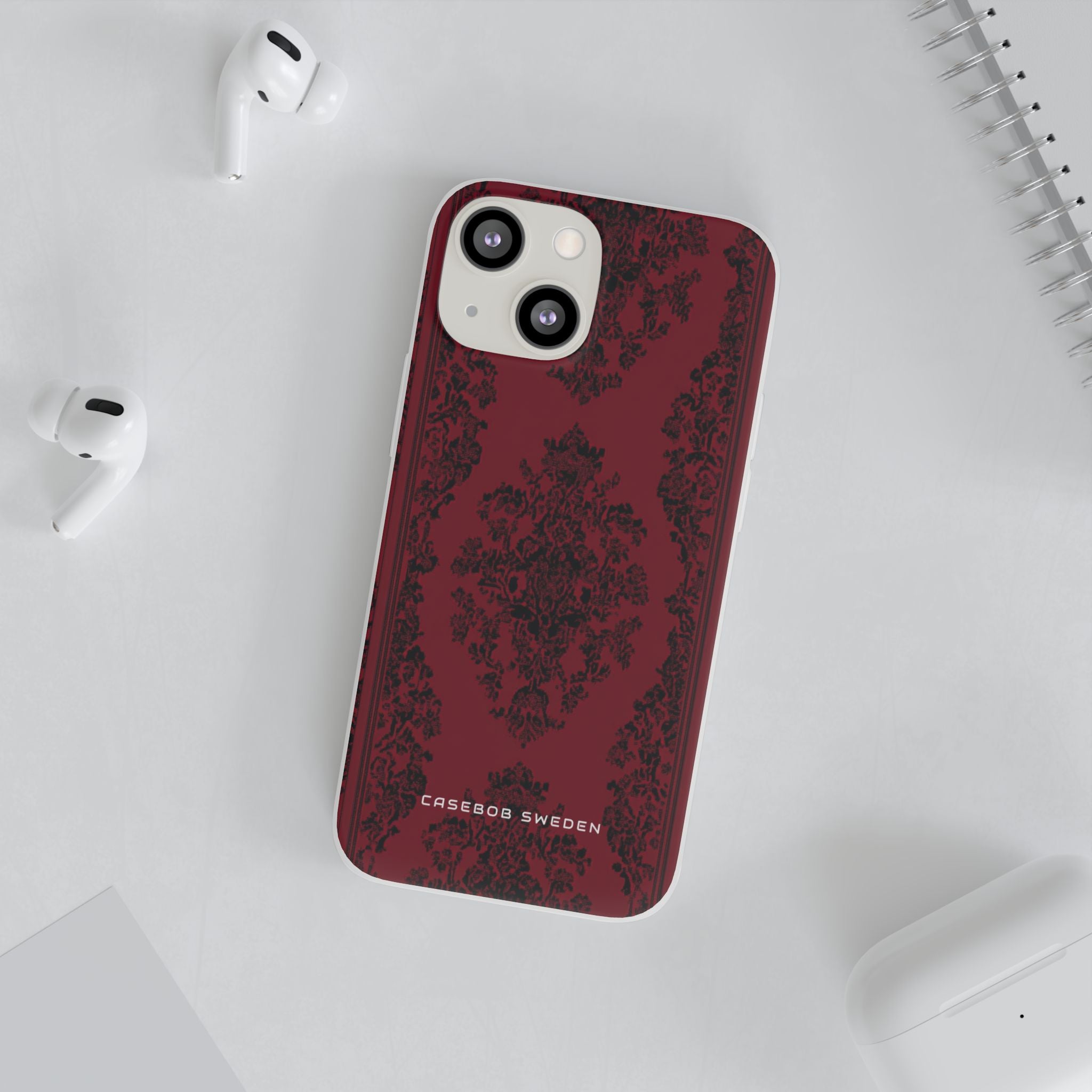 Gothic Crimson Elegance iPhone 13 - Flexi Phone Case