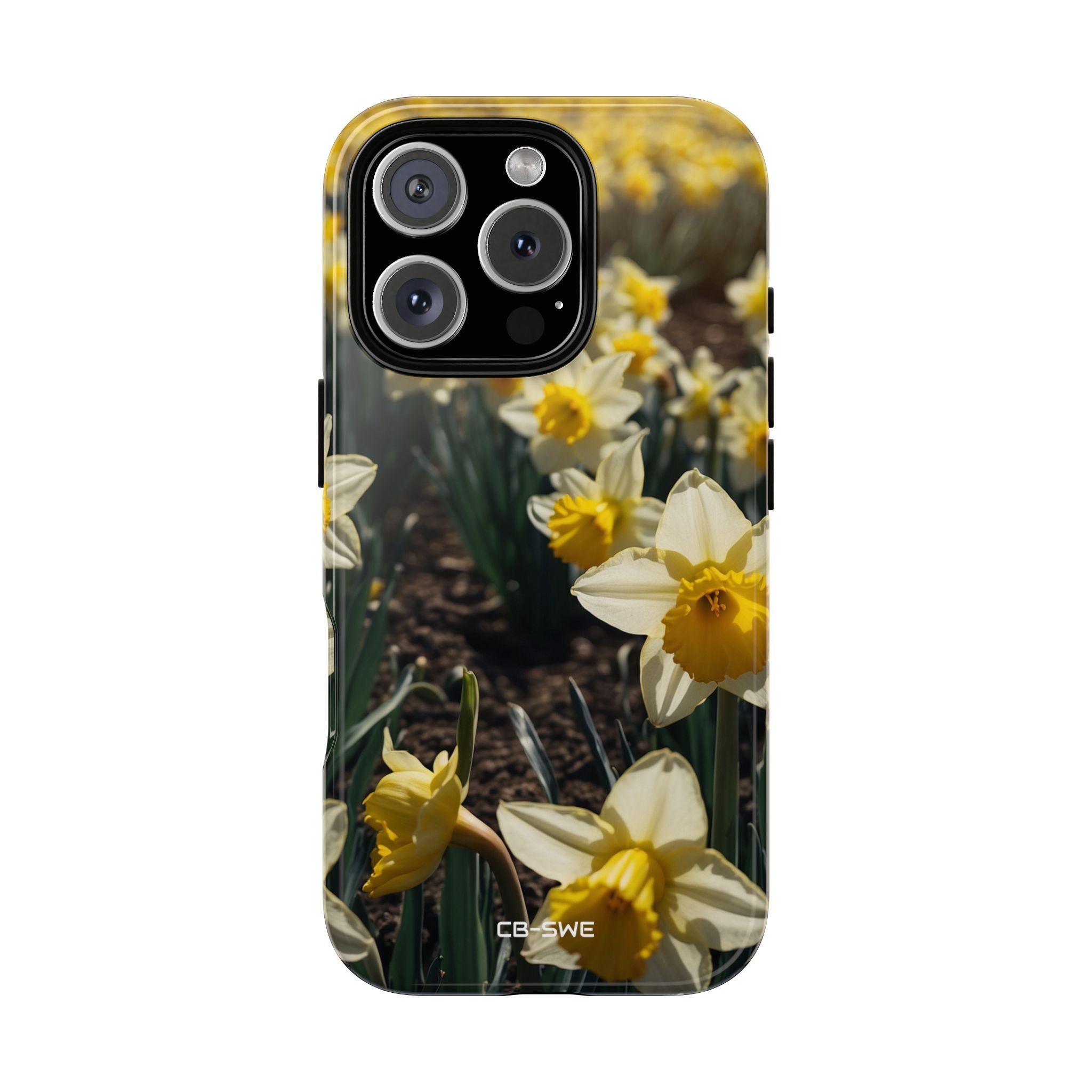 Golden Daffodils Bloom - iPhone Case