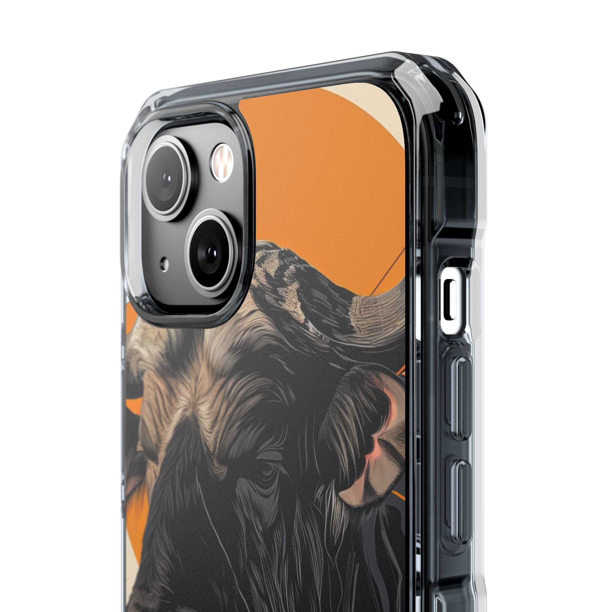 Buffalo Orange Blaze iPhone 14 - Impact Clear+
