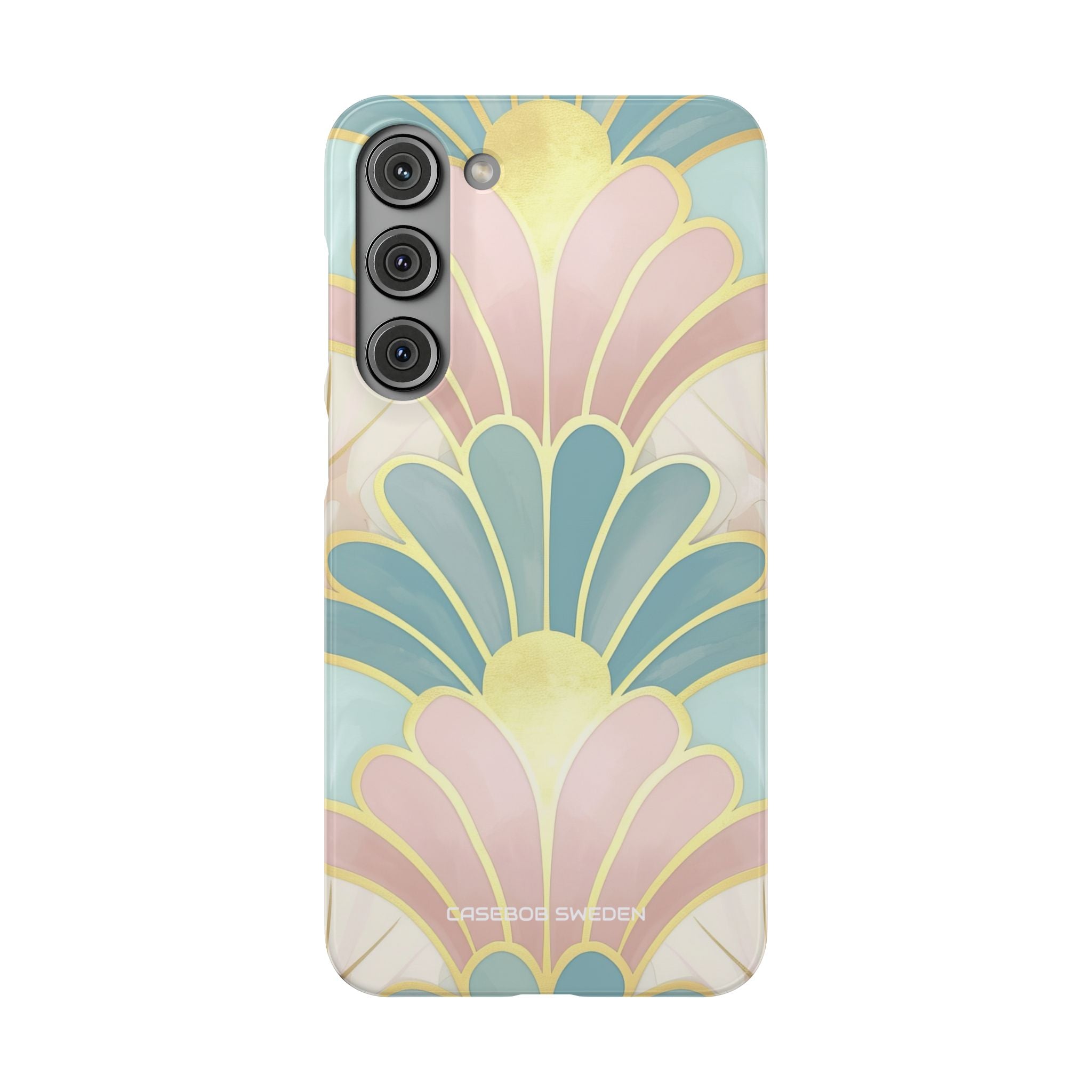 Pastel Deco Elegance - Slim Samsung S23 Phone Case