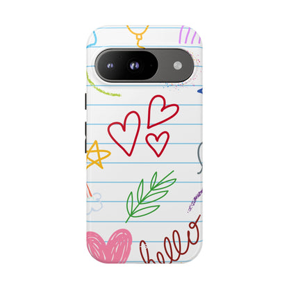 Hearts Dance Happily - Google Pixel Case