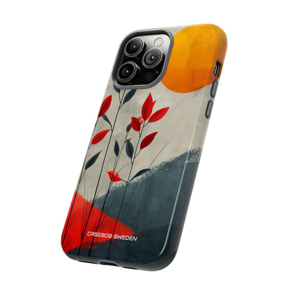 Gray Sunscape - Tough iPhone 14 Phone Case