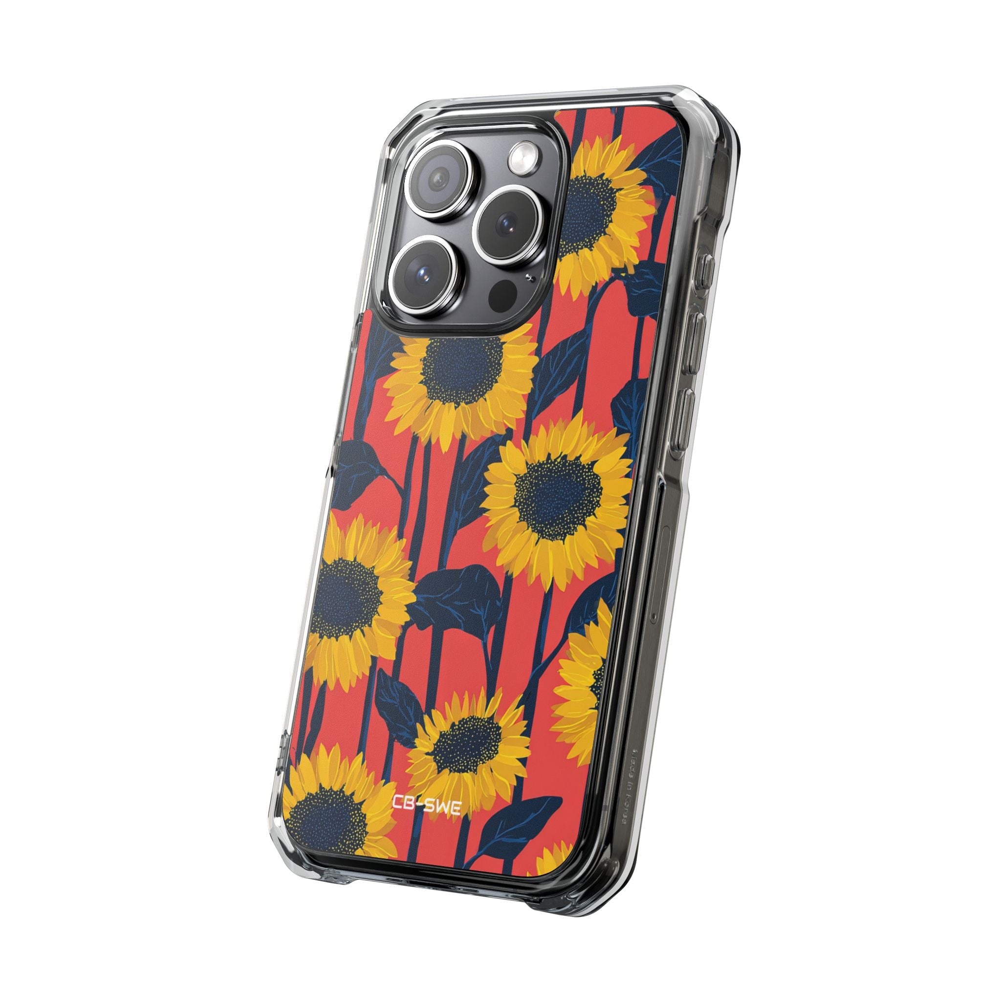 Vibrant Sunflower Rhythm iPhone Case - Impact