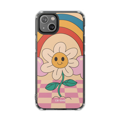 Joyful Retro Bloom iPhone Case - Impact